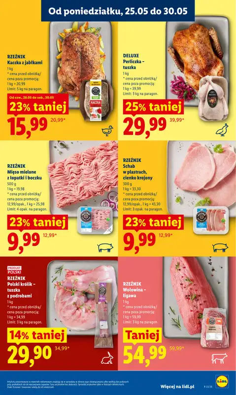 Lidl - gazetka promocyjna Oferta od czwartku od czwartku 28.05 do soboty 30.05 - strona 45
