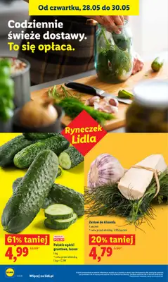 Lidl - gazetka promocyjna Oferta od czwartku od czwartku 28.05 do soboty 30.05 - strona 40