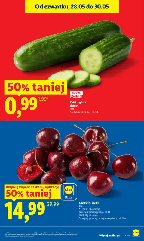 Lidl - gazetka promocyjna Oferta od czwartku od czwartku 28.05 do soboty 30.05 - strona 19