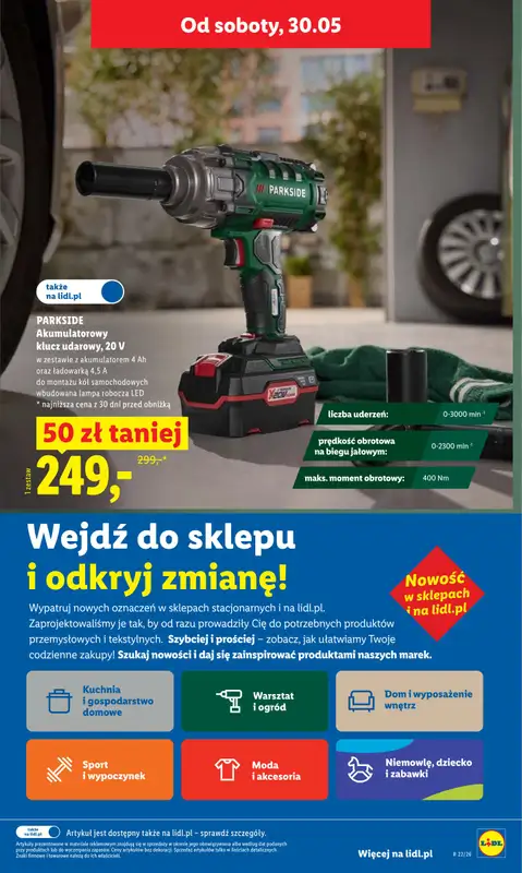 Lidl - gazetka promocyjna Oferta od czwartku od czwartku 28.05 do soboty 30.05 - strona 35