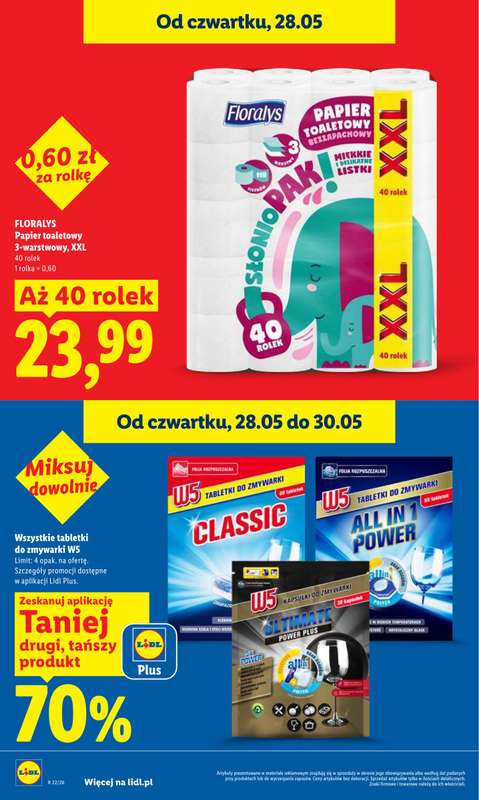 Lidl - gazetka promocyjna Oferta od czwartku od czwartku 28.05 do soboty 30.05 - strona 24