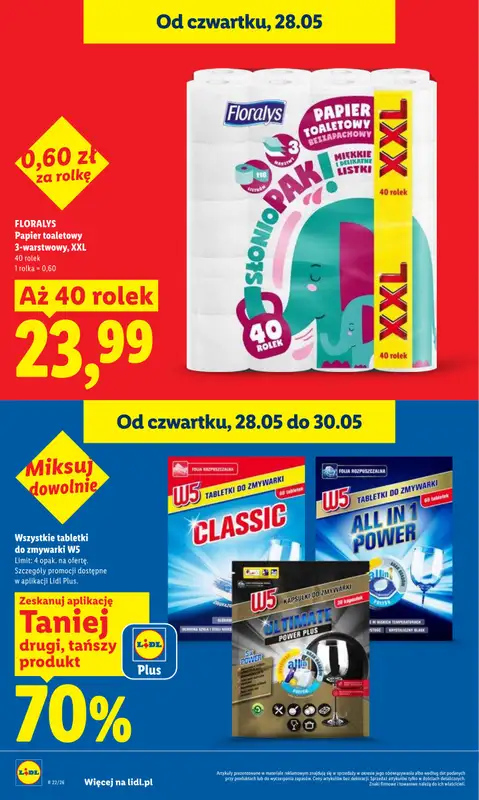 Lidl - gazetka promocyjna Oferta od czwartku od czwartku 28.05 do soboty 30.05 - strona 24