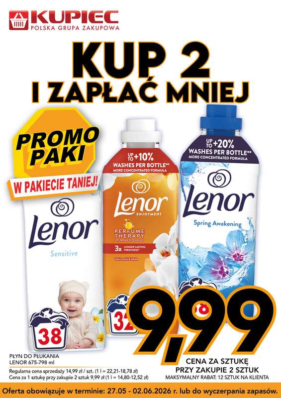 Kupiec - gazetka promocyjna Promopaki od środy 27.05 do wtorku 02.06 - strona 15