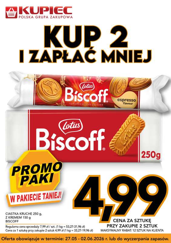 Kupiec - gazetka promocyjna Promopaki od środy 27.05 do wtorku 02.06 - strona 9