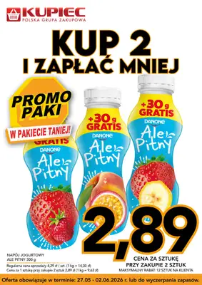 Kupiec - gazetka promocyjna Promopaki od środy 27.05 do wtorku 02.06 - strona 3