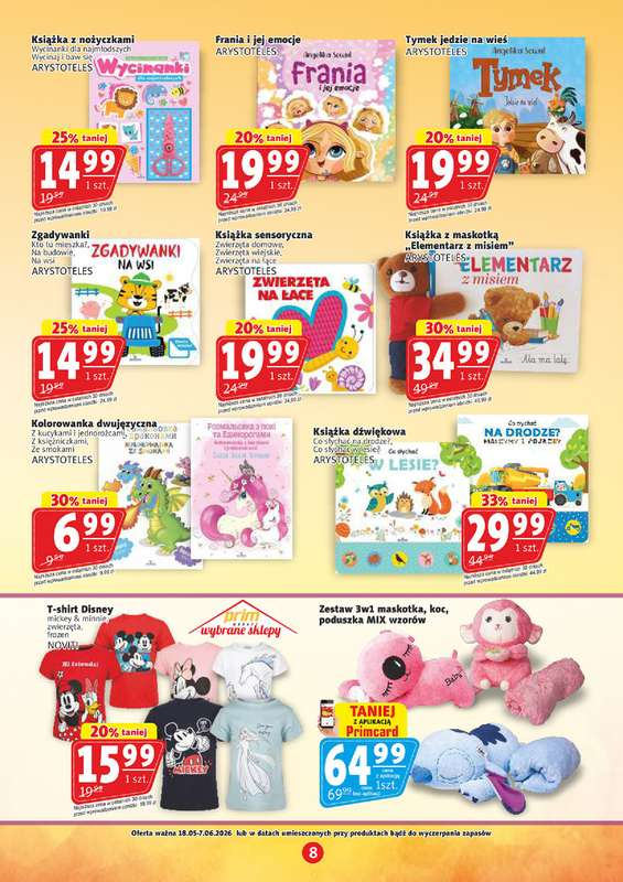 Prim Market - gazetka promocyjna Dzień Dziecka od środy 27.05 do niedzieli 07.06 - strona 8
