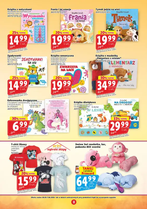 Prim Market - gazetka promocyjna Dzień Dziecka od środy 27.05 do niedzieli 07.06 - strona 8