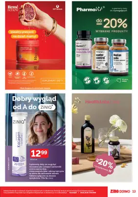 Ziko Dermo - gazetka promocyjna Gazetka od środy 27.05 do środy 03.06 - strona 14