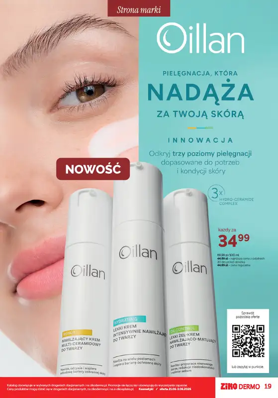 Ziko Dermo - gazetka promocyjna Gazetka od środy 27.05 do środy 03.06 - strona 19