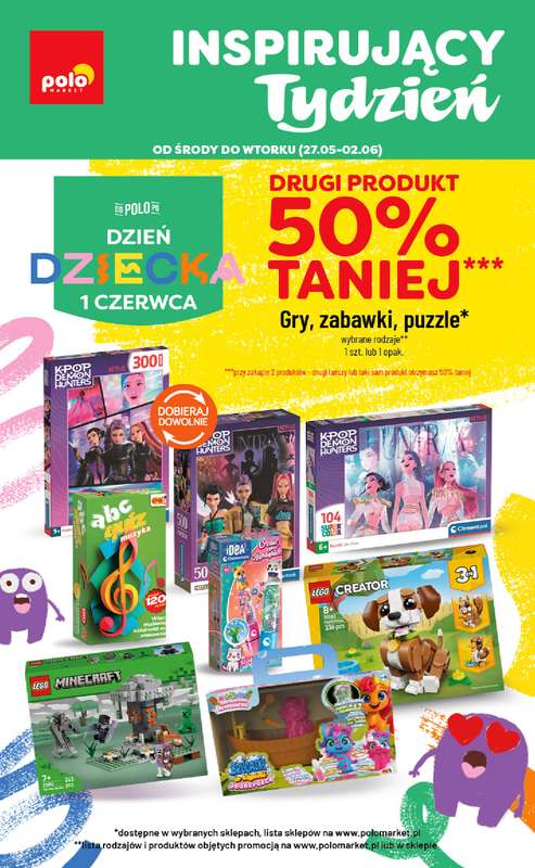 POLOmarket - gazetka promocyjna Inspirujący tydzień od środy 27.05 do wtorku 02.06