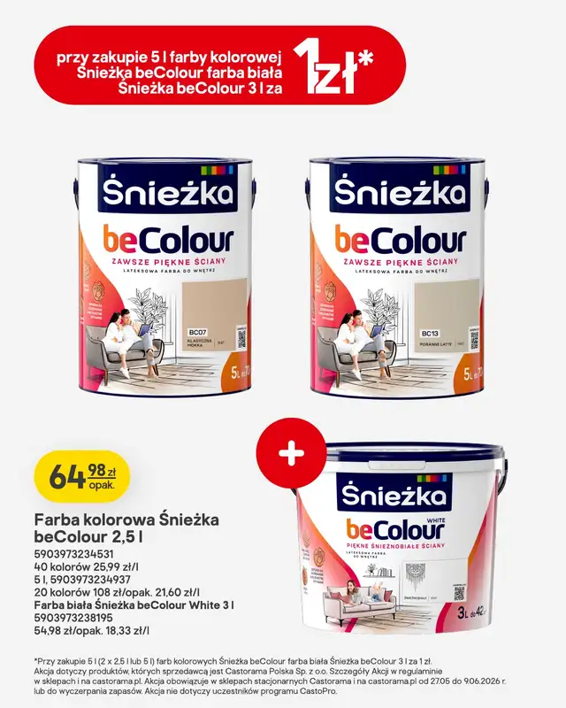 Castorama - gazetka promocyjna Remont, podłogi i drzwi, narzędzia i farby od środy 27.05 do wtorku 09.06 - strona 3