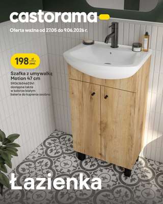 Castorama - gazetka promocyjna Łazienka od środy 27.05 do wtorku 09.06
