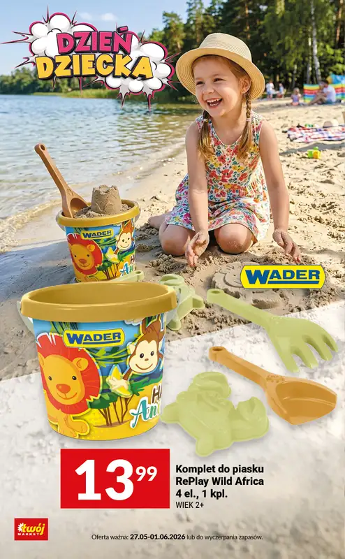Dzień Dziecka - gazetka promocyjna Twój Market I Dzień Dziecka od środy 27.05 do poniedziałku 01.06 - strona 2