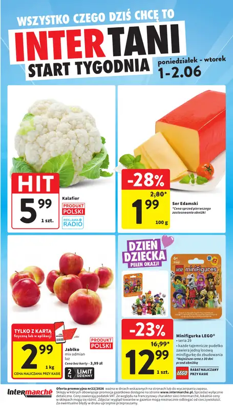 Intermarche - gazetka promocyjna Intertani start tygodnia od poniedziałku 01.06 do wtorku 02.06 - strona 3