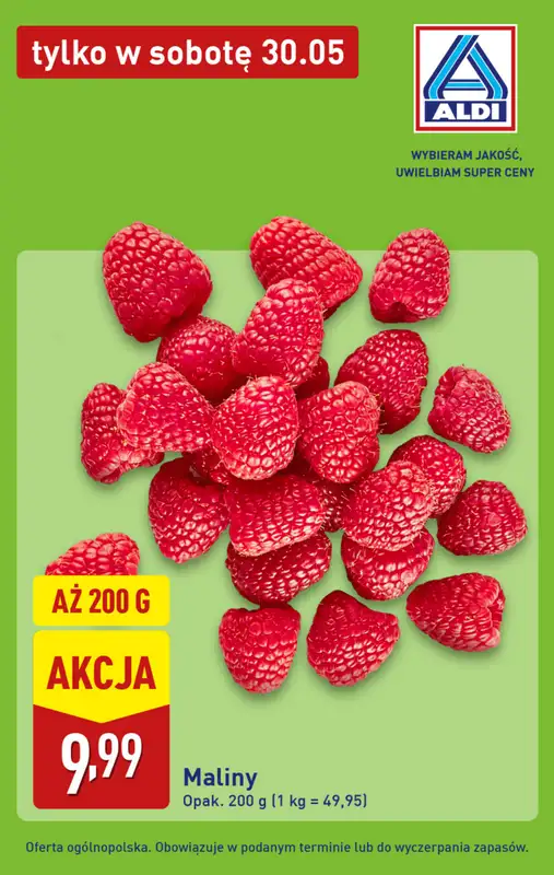 Aldi - gazetka promocyjna Najlepsze oferty na sobotę w Aldi! od soboty 30.05 do soboty 30.05 - strona 5