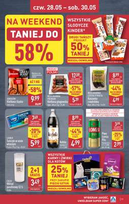 Aldi - gazetka promocyjna Weekend super cen w Aldi! od czwartku 28.05 do soboty 30.05 - strona 11