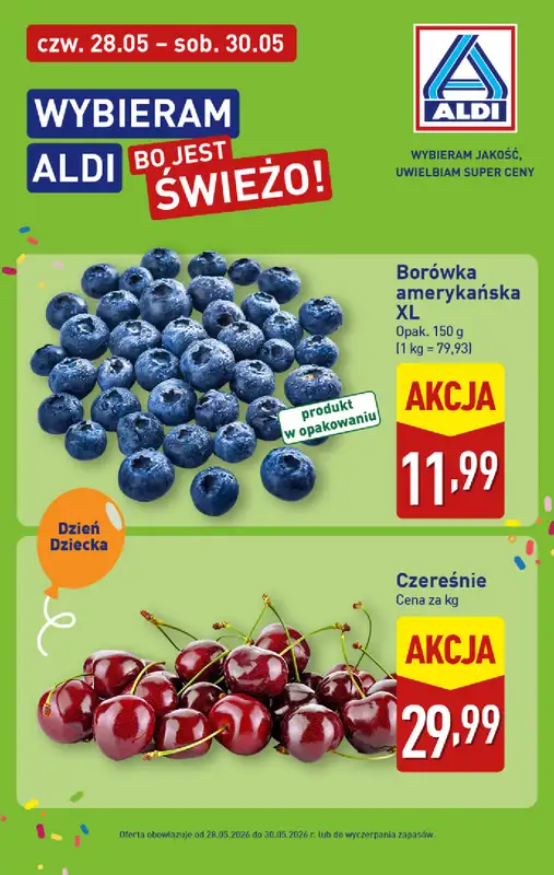 Aldi - gazetka promocyjna Weekend super cen w Aldi! od czwartku 28.05 do soboty 30.05 - strona 7