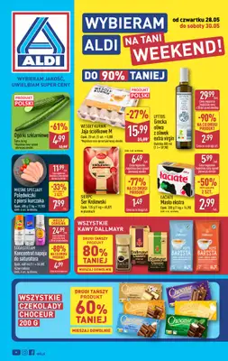 Aldi - gazetka promocyjna Weekend super cen w Aldi! od czwartku 28.05 do soboty 30.05