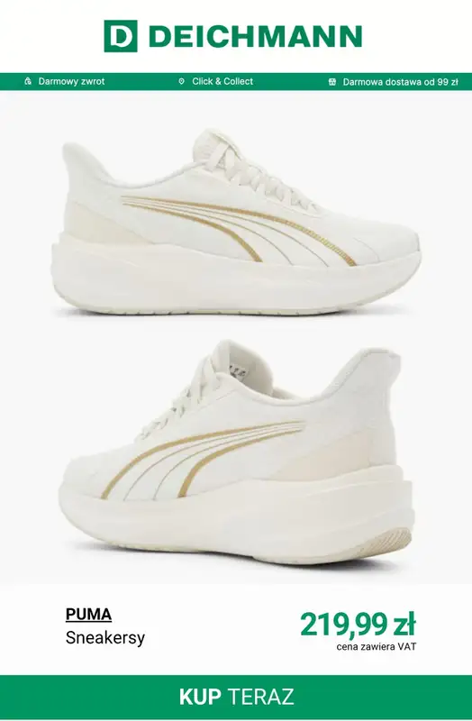 Deichmann - gazetka promocyjna Wygodne sneakersy damskie od środy 27.05  - strona 12