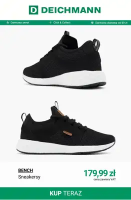 Deichmann - gazetka promocyjna Wygodne sneakersy damskie od środy 27.05  - strona 11