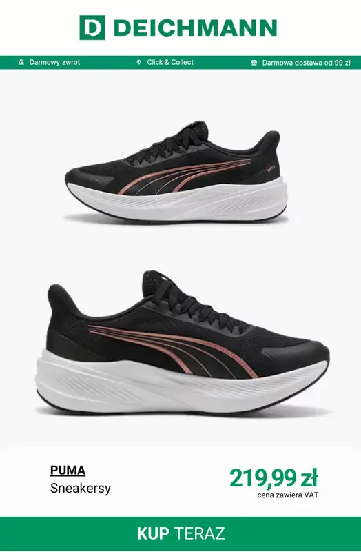 Deichmann - gazetka promocyjna Wygodne sneakersy damskie od środy 27.05  - strona 10