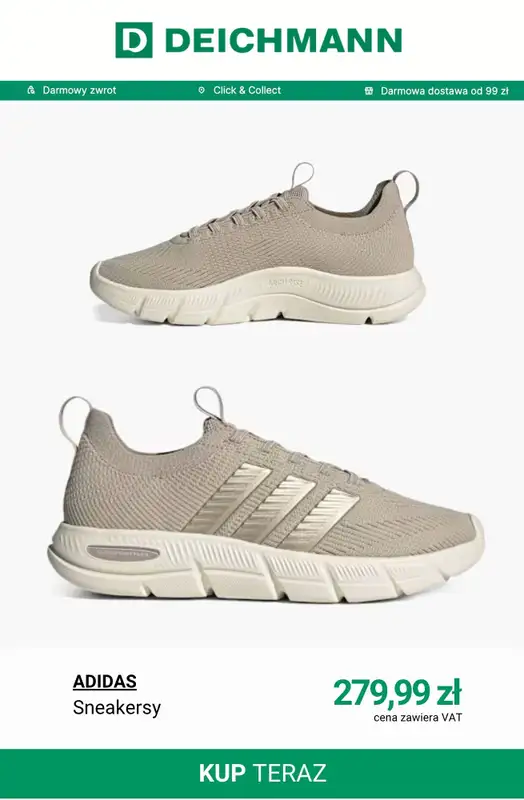 Deichmann - gazetka promocyjna Wygodne sneakersy damskie od środy 27.05  - strona 9