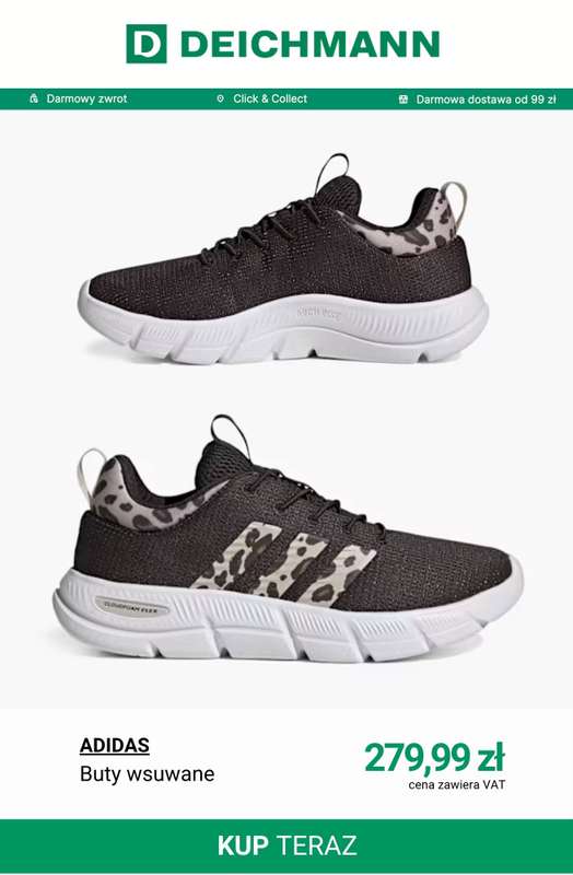 Deichmann - gazetka promocyjna Wygodne sneakersy damskie od środy 27.05  - strona 6