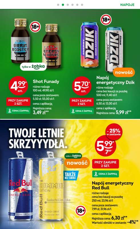 Żabka - gazetka promocyjna Gazetka od środy 20.05 do wtorku 02.06 - strona 37