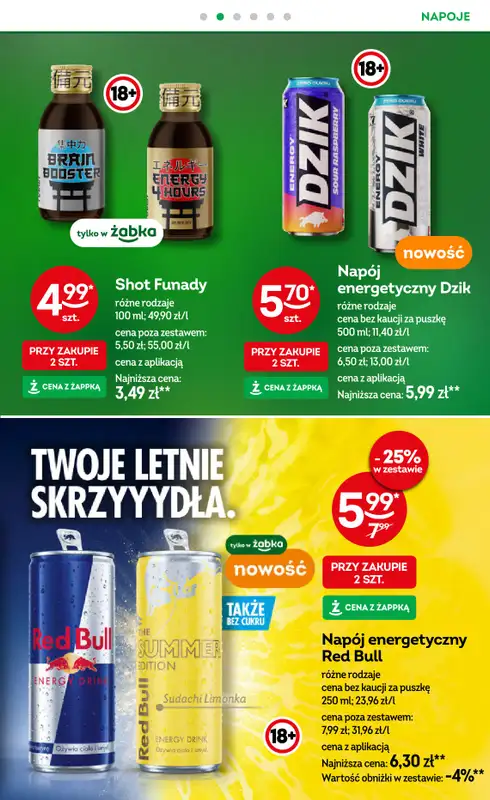 Żabka - gazetka promocyjna Gazetka od środy 20.05 do wtorku 02.06 - strona 37
