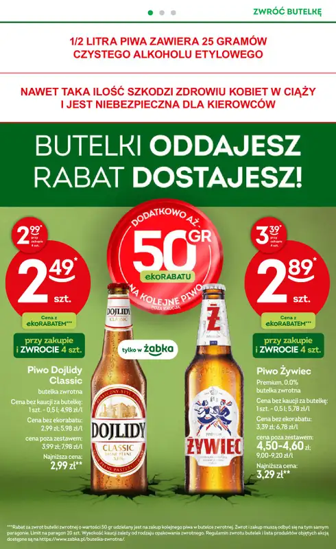 Żabka - gazetka promocyjna Gazetka od środy 20.05 do wtorku 02.06 - strona 56
