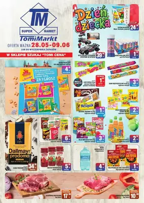 Tomi Markt - gazetka promocyjna Gazetka od czwartku 28.05 do wtorku 09.06