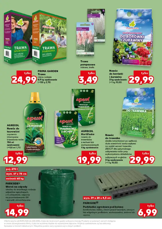 Kaufland - gazetka promocyjna Oferta Kaufland - Ogród od czwartku 28.05 do wtorku 02.06 - strona 3