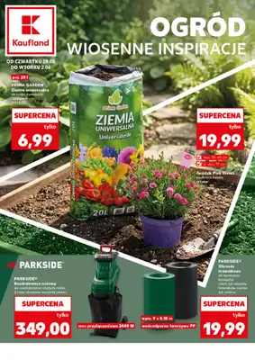 Kaufland - gazetka promocyjna Oferta Kaufland - Ogród od czwartku 28.05 do wtorku 02.06