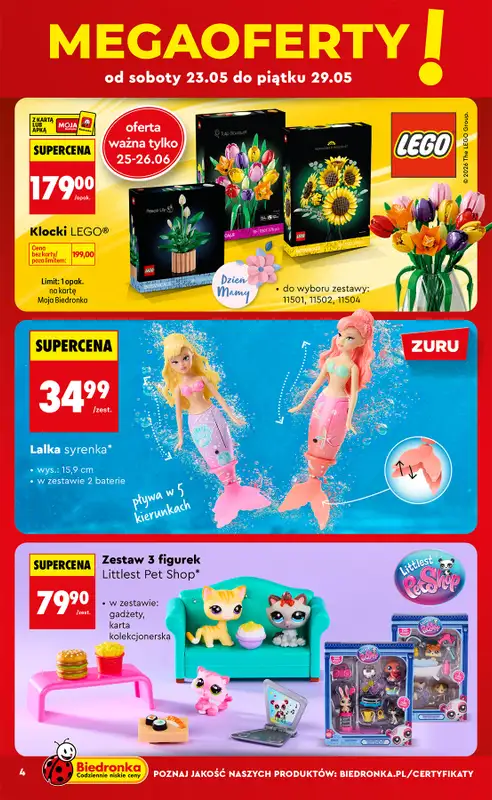 Biedronka - gazetka promocyjna Hity i inspiracje, od 25.05 od poniedziałku 25.05 do środy 10.06 - strona 6