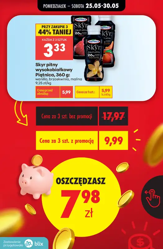 Biedronka - gazetka promocyjna Przeliczamy promocje! od środy 27.05 do soboty 30.05 - strona 8