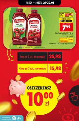 Biedronka - gazetka promocyjna Przeliczamy promocje! od środy 27.05 do soboty 30.05