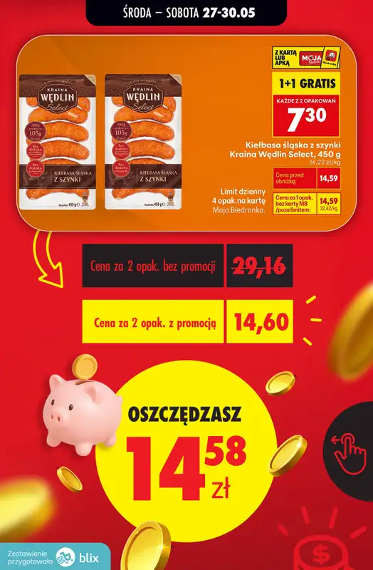 Biedronka - gazetka promocyjna Przeliczamy promocje! od środy 27.05 do soboty 30.05 - strona 6