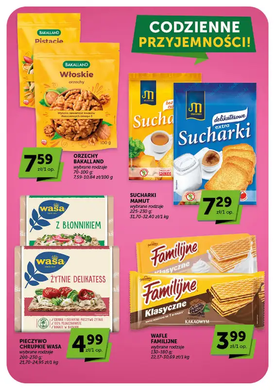 Groszek - gazetka promocyjna Gazetka Supermarket  do środy 10.06 - strona 33