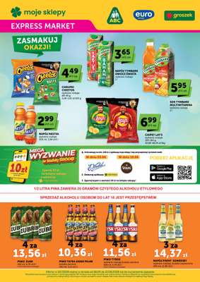 Groszek - gazetka promocyjna Gazetka Expressmarket  do środy 10.06