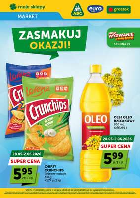Groszek - gazetka promocyjna Gazetka Market  do środy 10.06