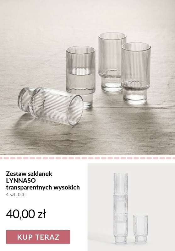 Homla - gazetka promocyjna Szkło na letnie spotkania przy stole od środy 27.05  - strona 8