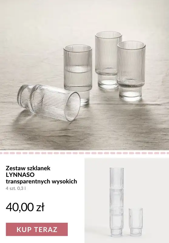 Homla - gazetka promocyjna Szkło na letnie spotkania przy stole od środy 27.05  - strona 8