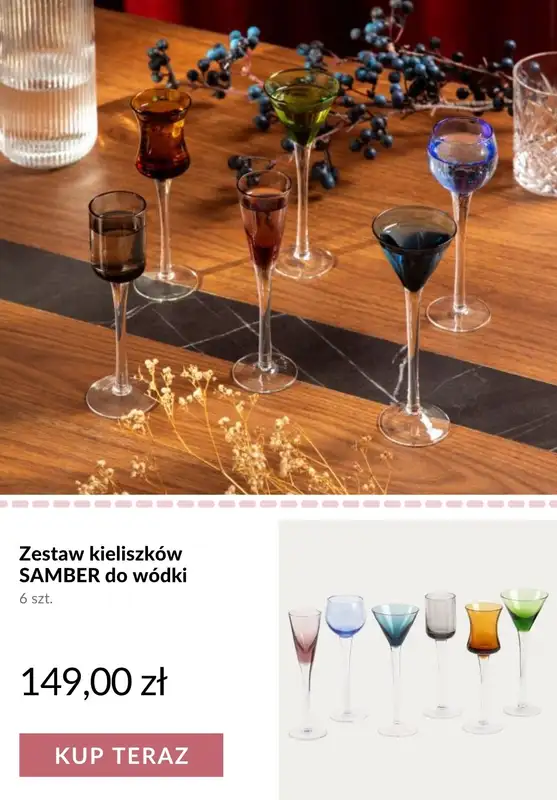 Homla - gazetka promocyjna Szkło na letnie spotkania przy stole od środy 27.05  - strona 9