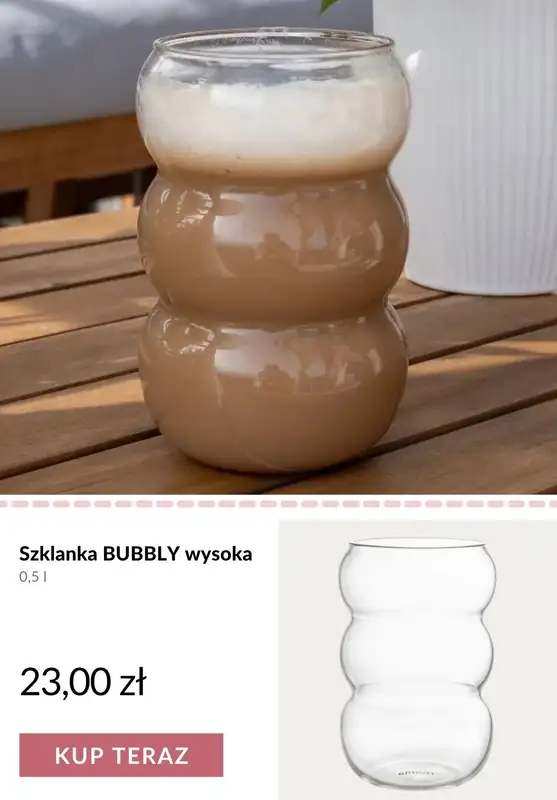 Homla - gazetka promocyjna Szkło na letnie spotkania przy stole od środy 27.05  - strona 10