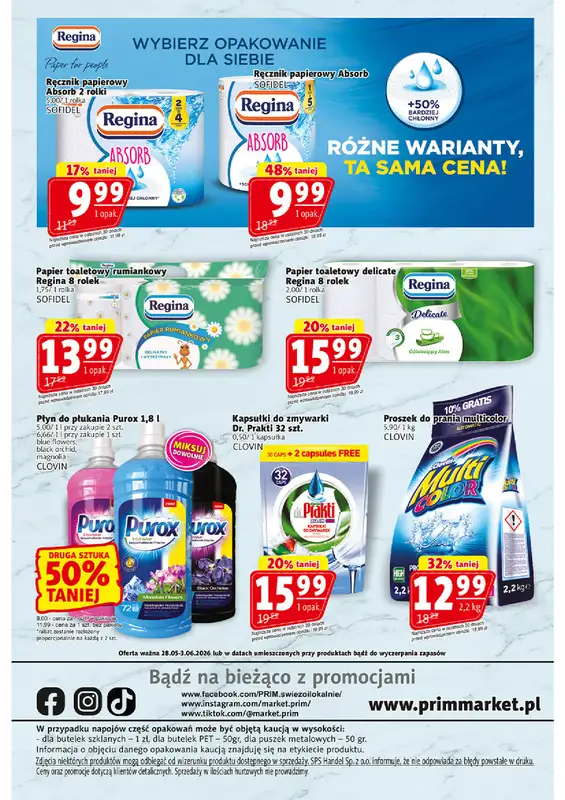 Prim Market - gazetka promocyjna Gazetka od czwartku 28.05 do środy 03.06 - strona 16