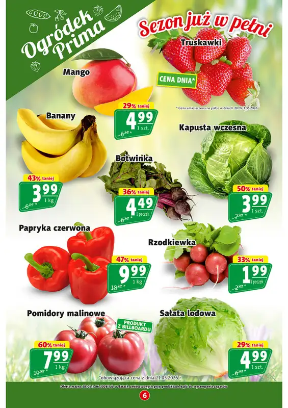 Prim Market - gazetka promocyjna Gazetka od czwartku 28.05 do środy 03.06 - strona 6