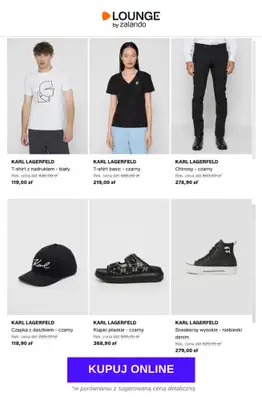 Lounge by Zalando - gazetka promocyjna Do -77%  KARL LAGERFELD od środy 27.05 do soboty 30.05 - strona 7