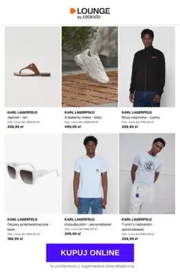 Lounge by Zalando - gazetka promocyjna Do -77%  KARL LAGERFELD od środy 27.05 do soboty 30.05 - strona 5