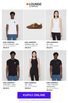 Lounge by Zalando - gazetka promocyjna Do -77%  KARL LAGERFELD od środy 27.05 do soboty 30.05 - strona 6