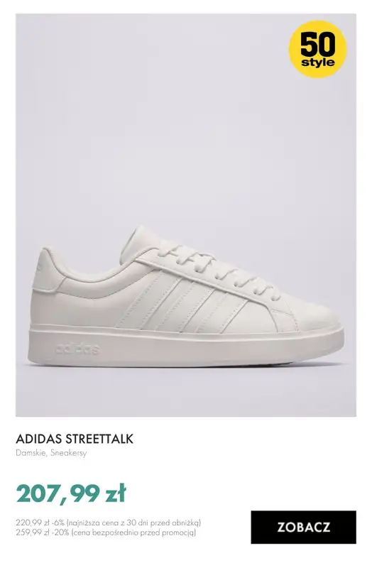 50 style - gazetka promocyjna Białe sneakersy dla Niej od środy 27.05 do wtorku 02.06 - strona 8